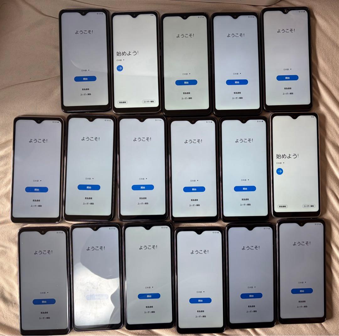 GALAXY A21 カラー3種類初期化済み35個docomo2
