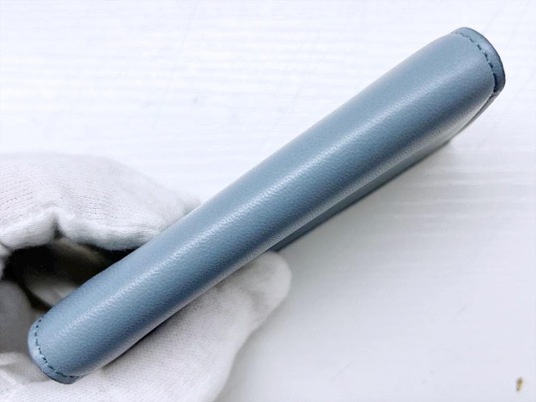 美品　LOEWE　ロエベ　アナグラム　レザー　カードホルダー　名刺入れ