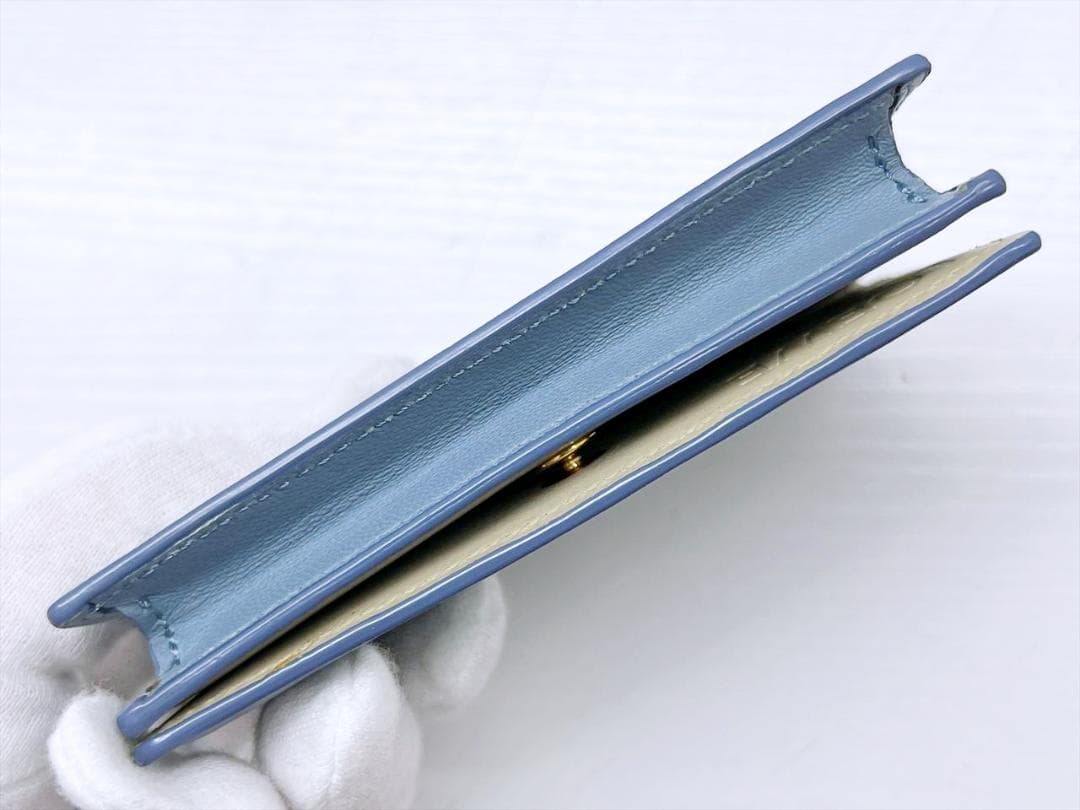 美品　LOEWE　ロエベ　アナグラム　レザー　カードホルダー　名刺入れ