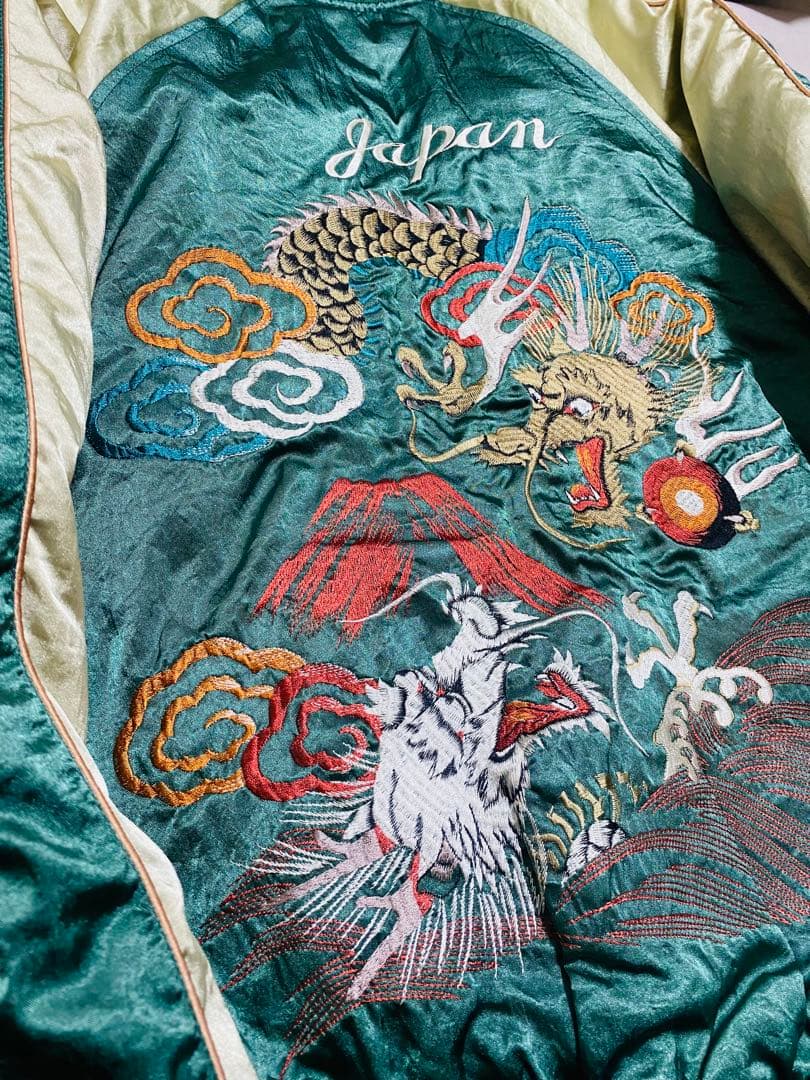 NEO-SIXX 日本限定 vintage スカジャン 龍 unisex サテン