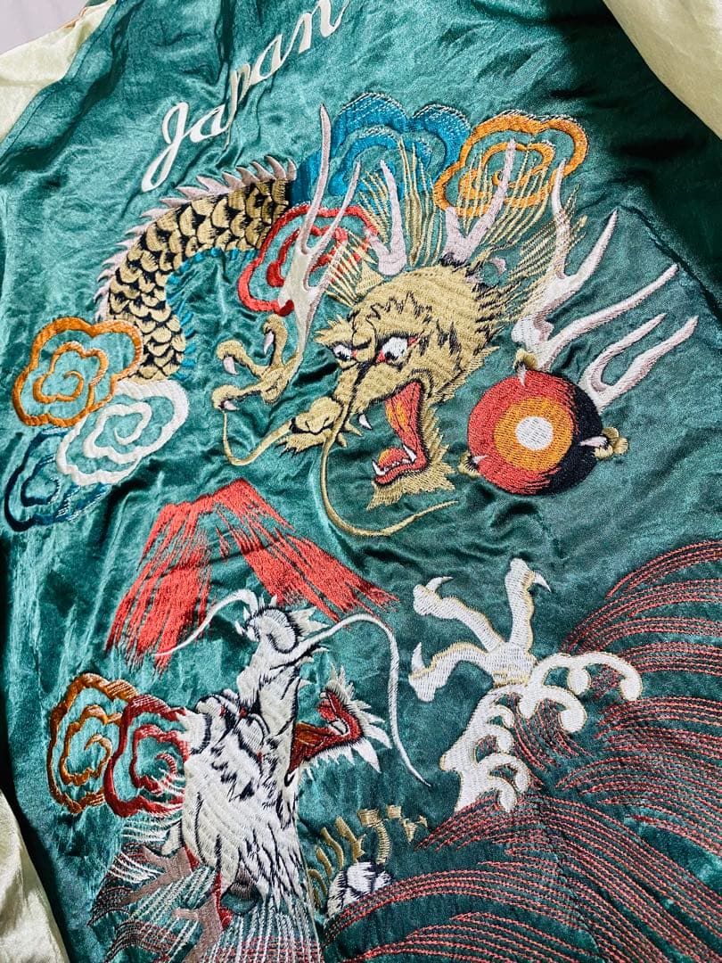 NEO-SIXX 日本限定 vintage スカジャン 龍 unisex サテン