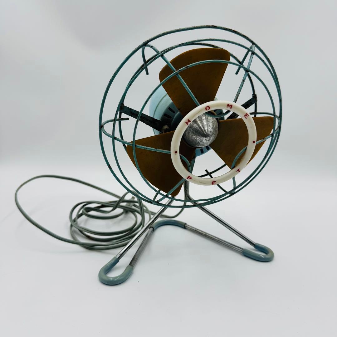 【扇風機　 PET】動作確認済み　アンティーク　昭和レトロ　ヴィンテージ