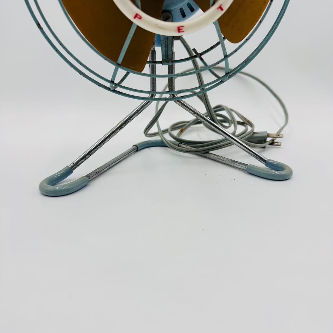 【扇風機　 PET】動作確認済み　アンティーク　昭和レトロ　ヴィンテージ