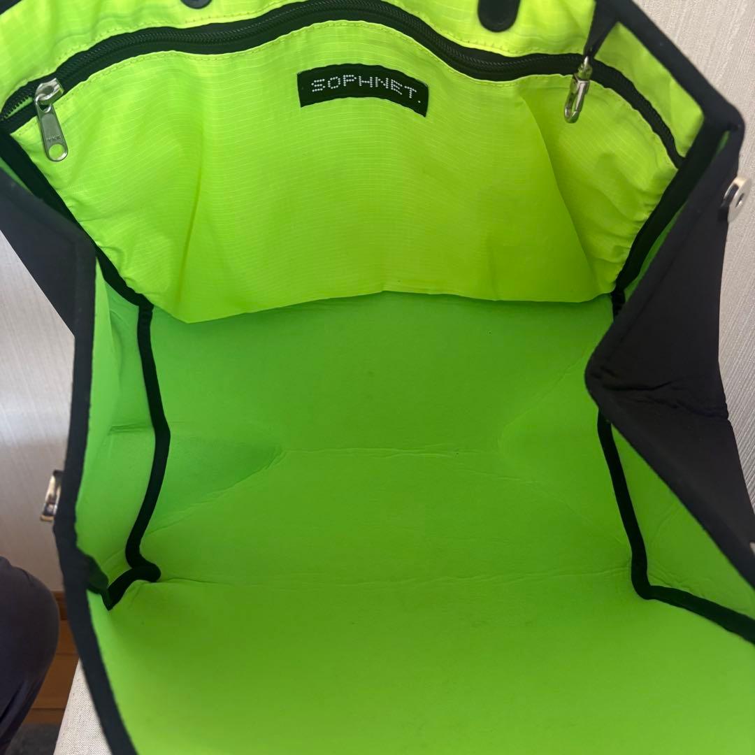 【SOPHNET.】ソフネット ボンディング トートバッグ ブラック スポーツ