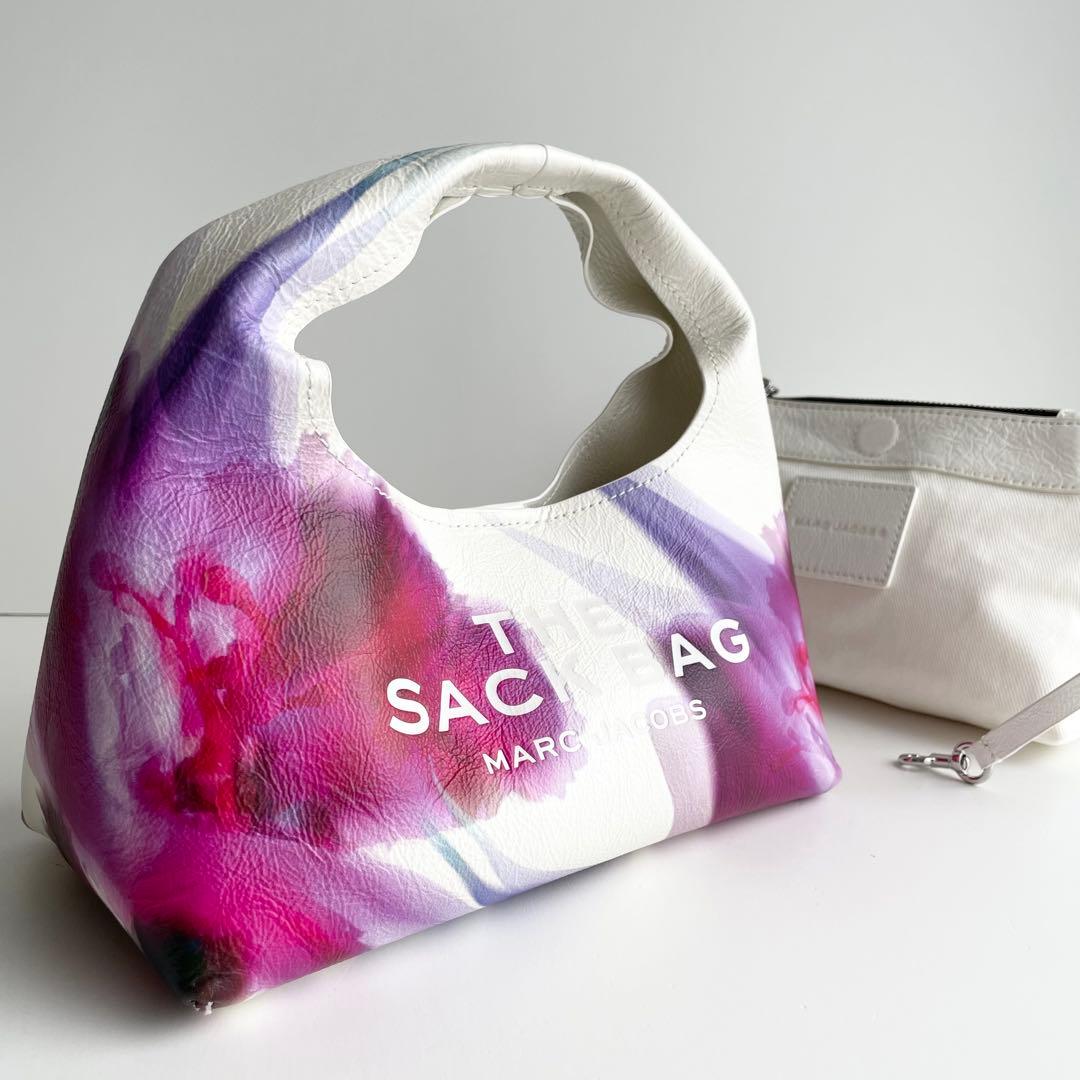 マークジェイコブス ハンドバッグ サックバッグ フローラル ほぼ新品