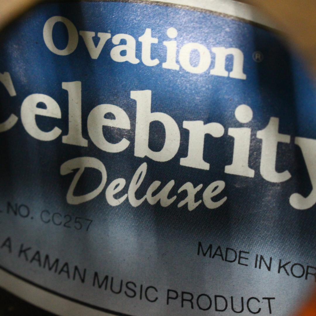 ◇Ovation Celebrity Deluxe CC257 エレアコ