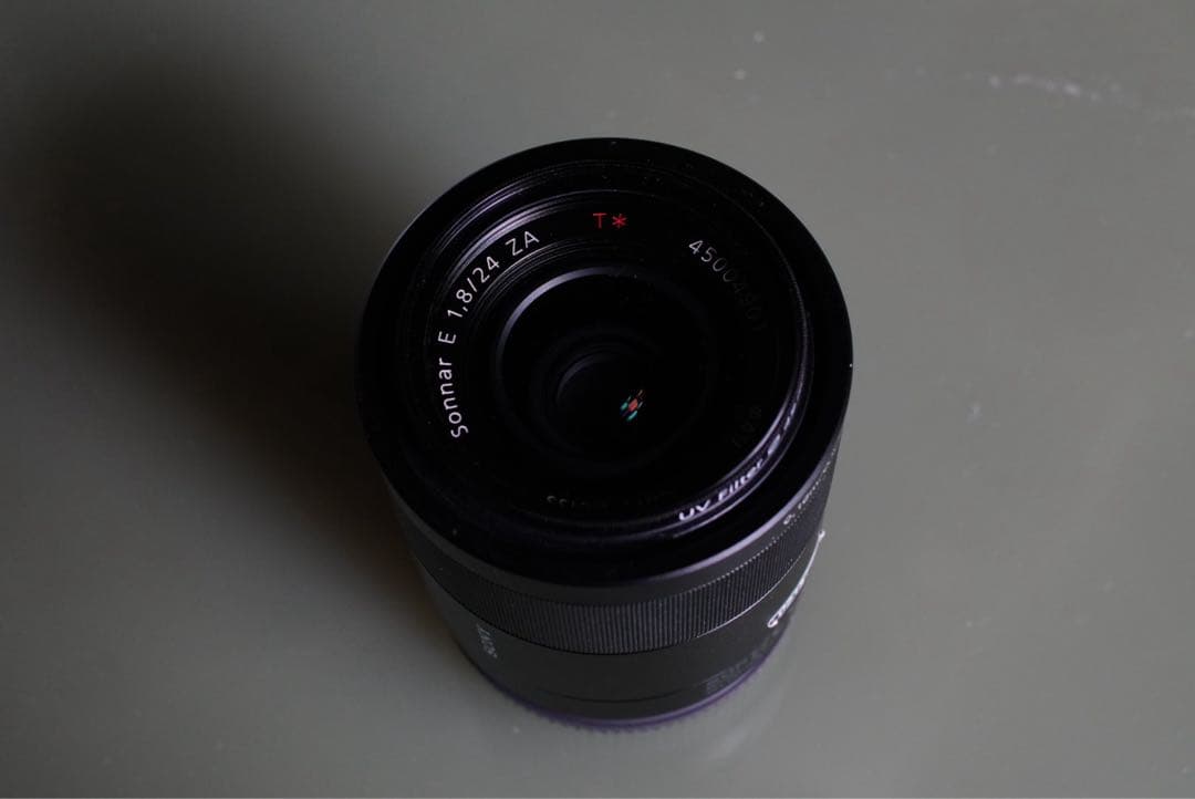 ZEISS Sonnar E 24mm F1.8 ZA レンズ+別売プロテクター