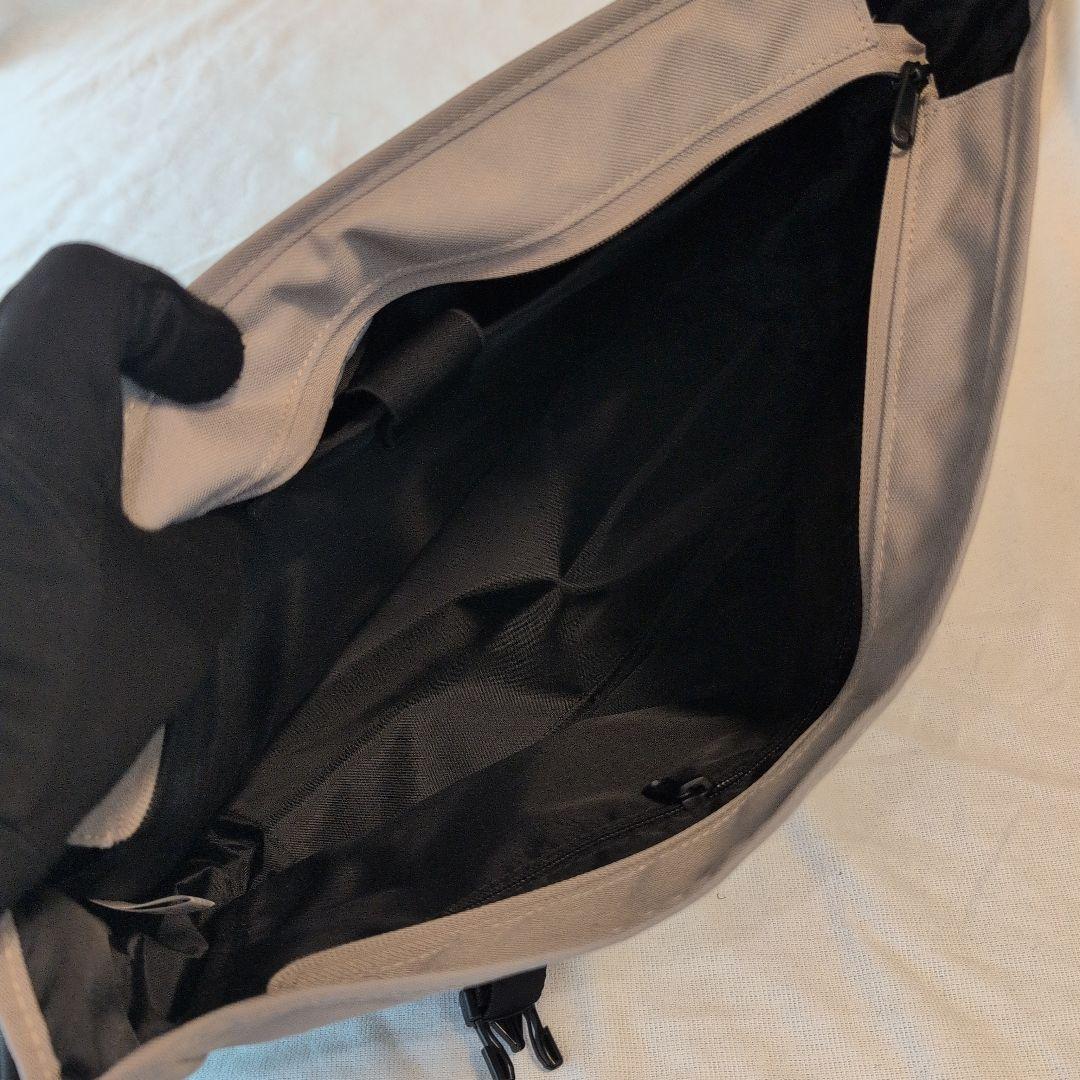 新品 ノースフェイス / ホワイトレーベル メッセンジャーバッグ L ベージュ