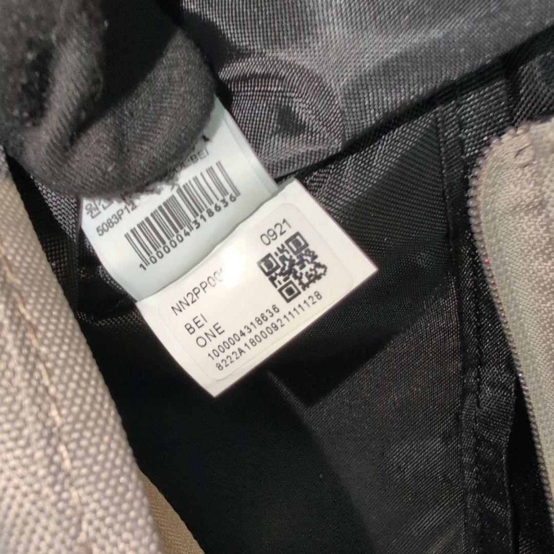 新品 ノースフェイス / ホワイトレーベル メッセンジャーバッグ L ベージュ