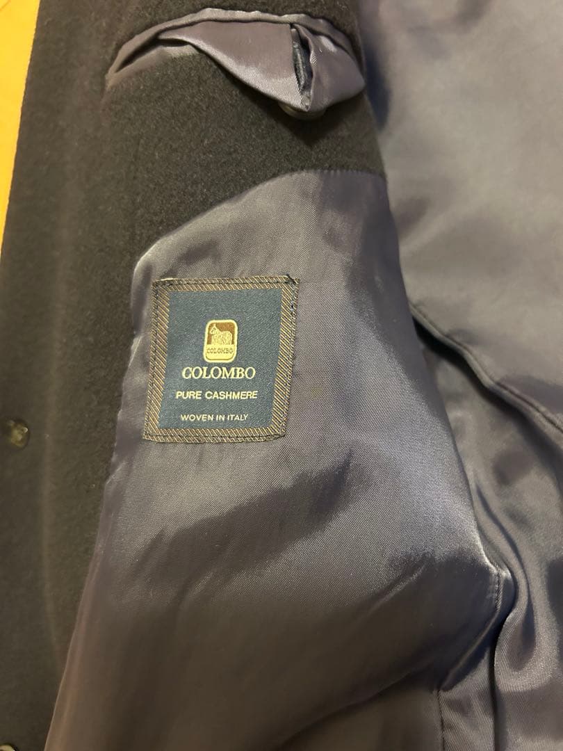 ユニバーサルランゲージ　チェスターコート／COLOMBO／ピュアカシミヤ