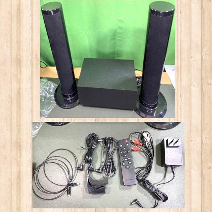 ❤映画館の様な臨場感溢れる3D立体サラウンド♪❤サウンドバー＆サブウーファー