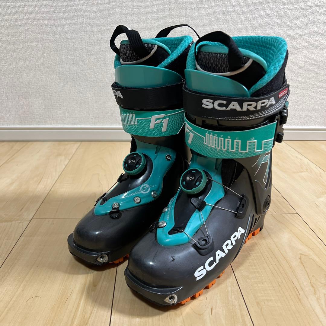 【美品_即日発送】SCARPA スカルパ スキーブーツF1 BOA 23.5cm