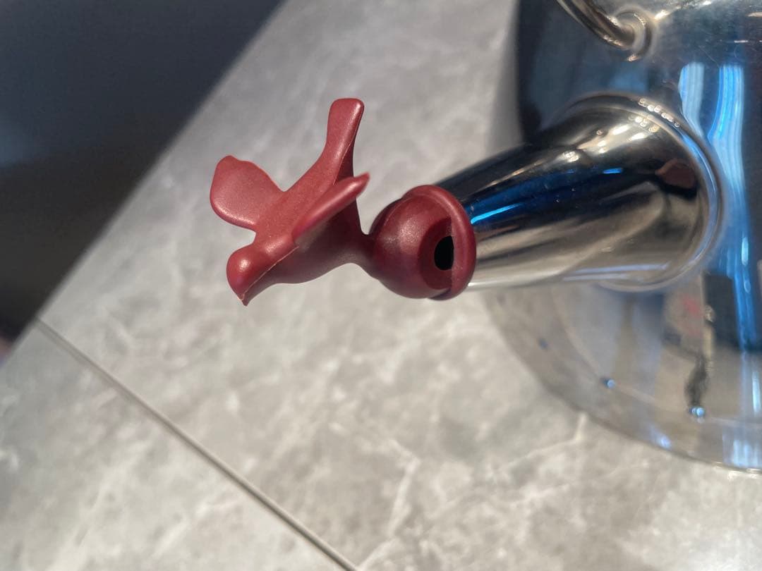 ALESSI 2ℓ Bird Kettle バードケトル ブルー 小鳥のやかん