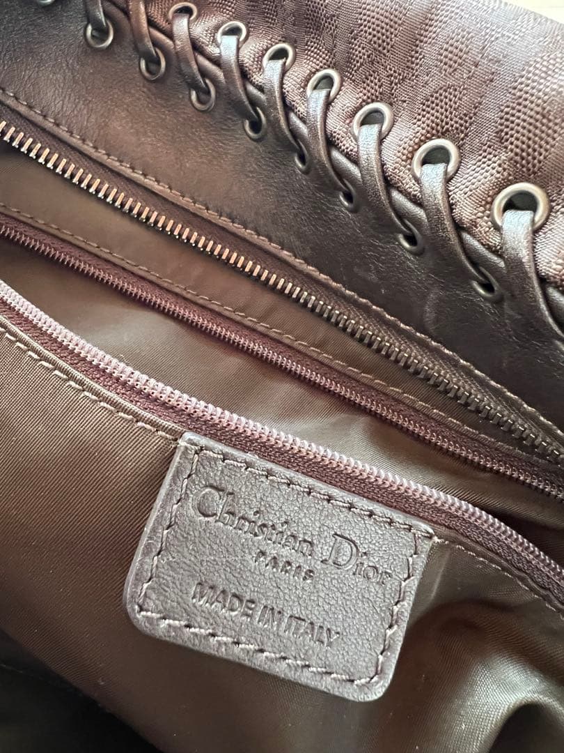 Christian Diorハンドバッグ　トロッター　ハートチャーム