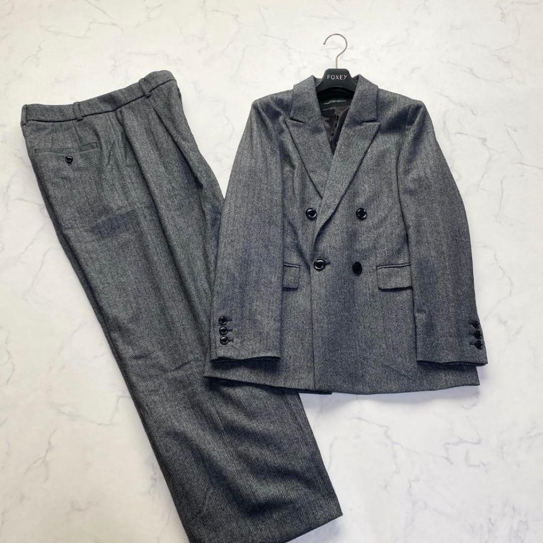 美品✨GLRセットアップ ホームスパンダブルジャケット パンツ 上38下40