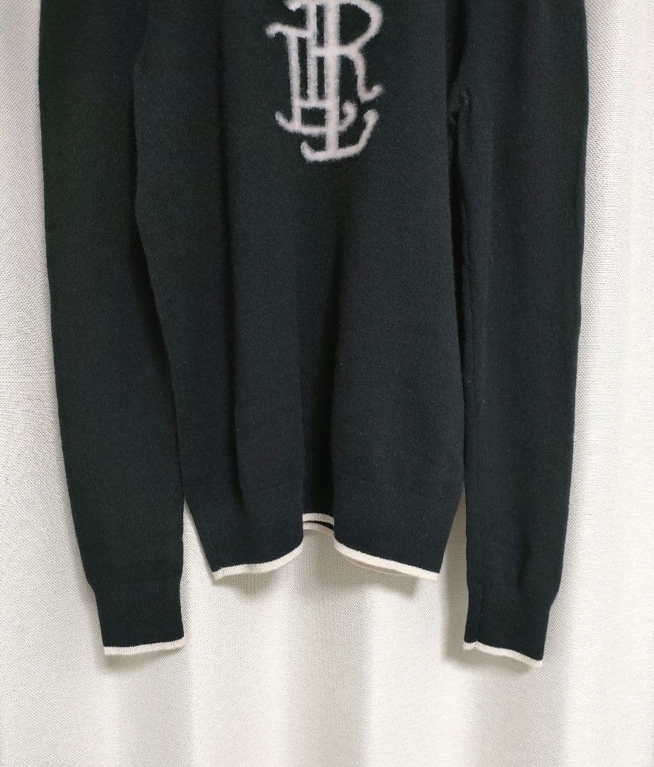 Ralph Lauren ラルフローレン ロゴパフスリーブセーター カシミヤ