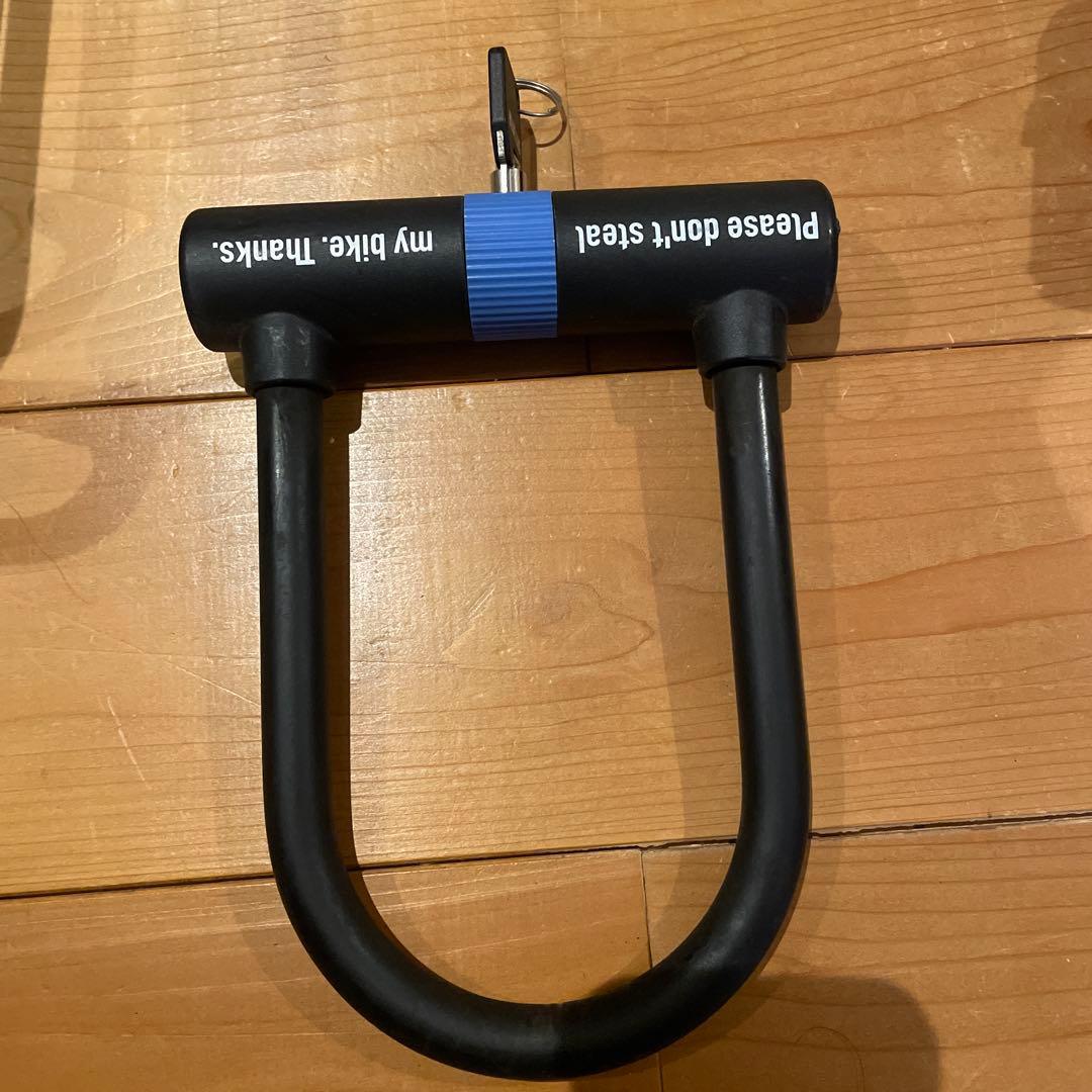 PDW自転車用フロントバスケット　ブルーラグ鍵付　本日特価