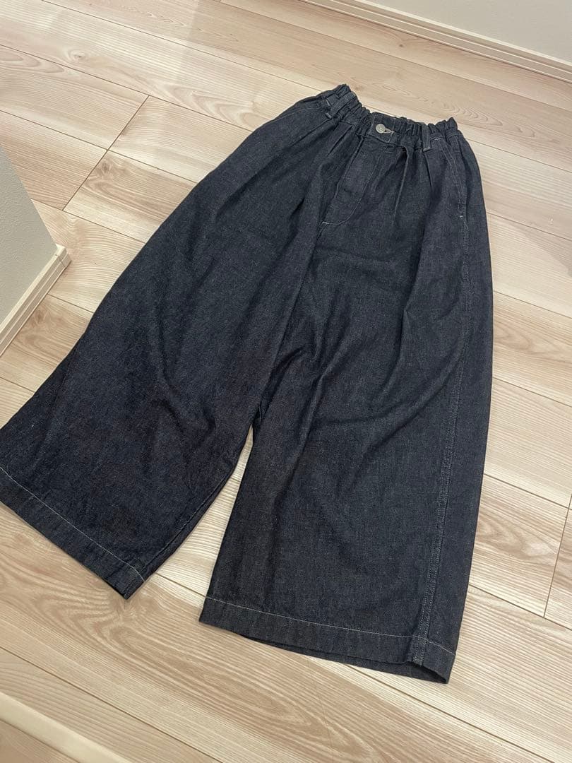 HARVESTY ハーベスティ　デニムサーカスバギーパンツ　0