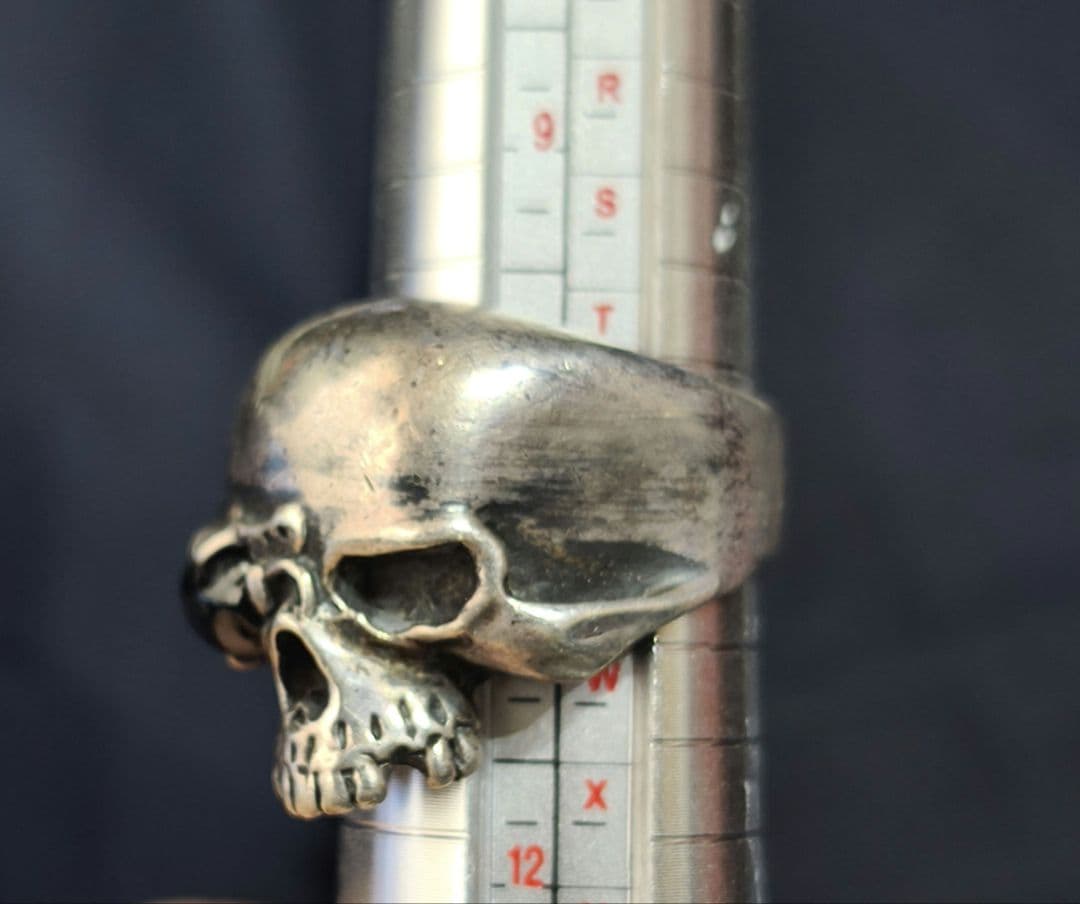 スカル　ブラックスター　リング　23号