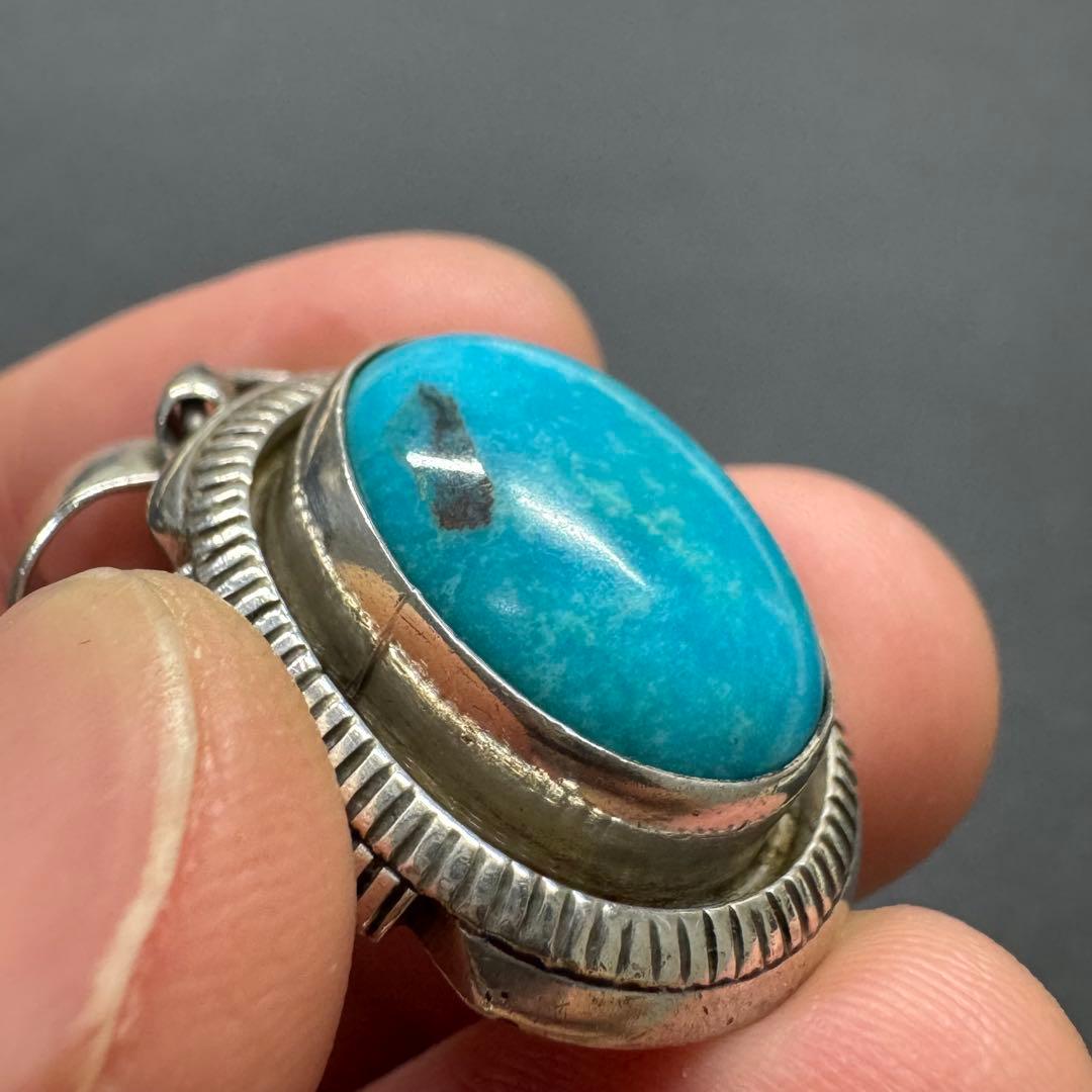 【Running Bear Studio NAVAJO】ターコイズ トップ