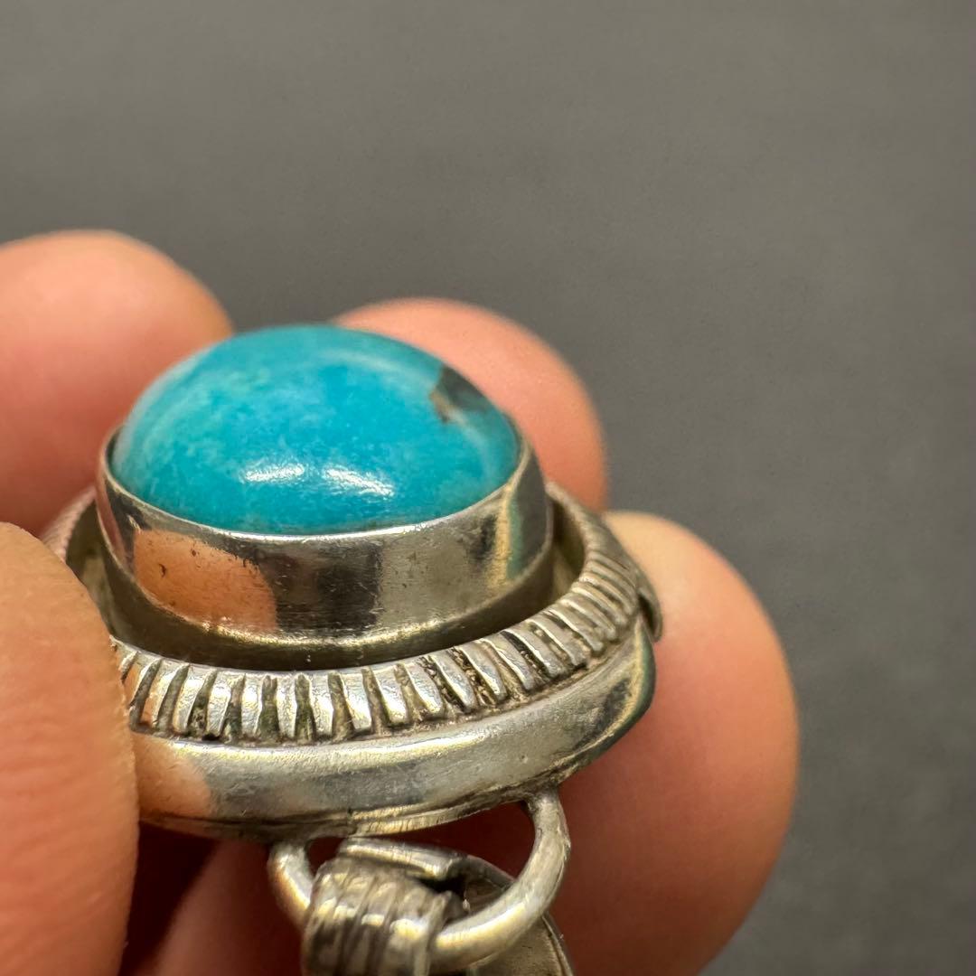 【Running Bear Studio NAVAJO】ターコイズ トップ