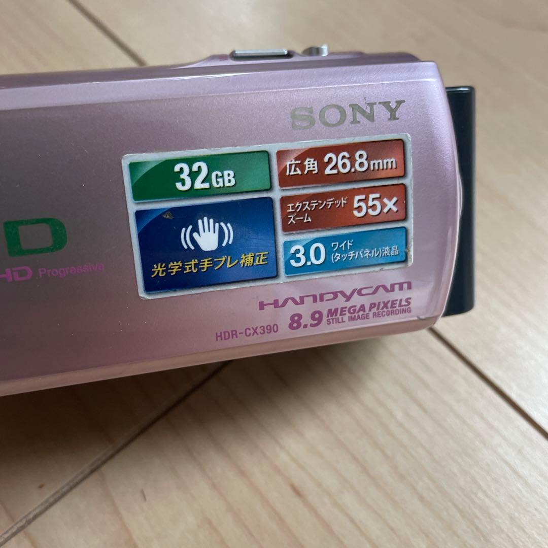 SONY　Handycam　HDR-CX390 動作確認済 リセット済