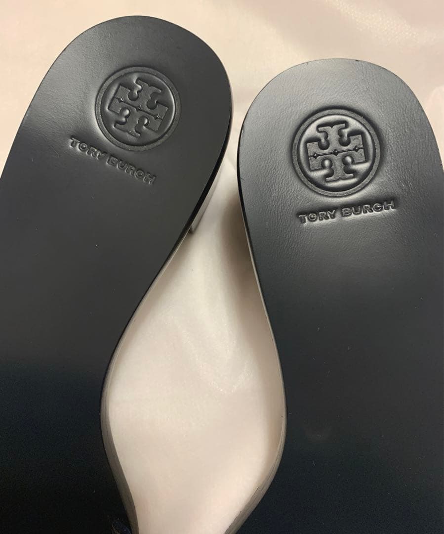 【美品】トリーバーチ　ビジュー　ミュール　サンダル　靴