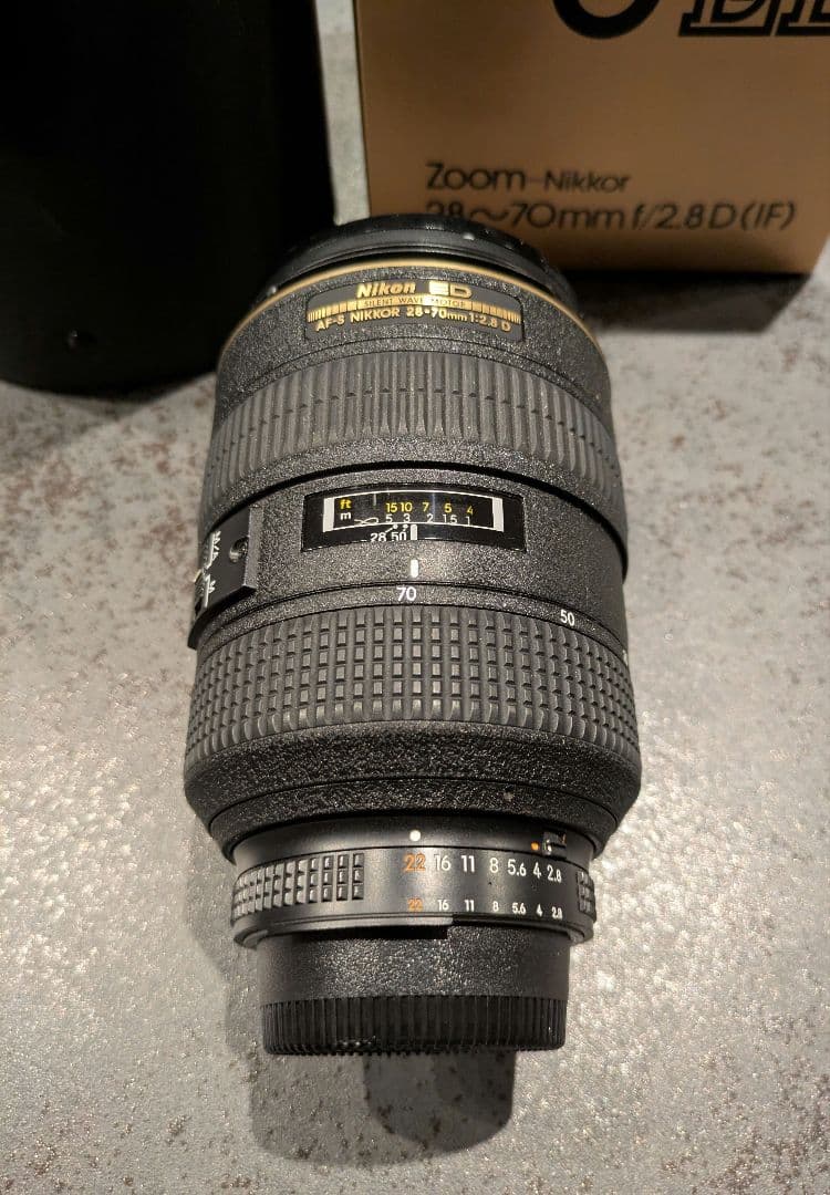 ニコン NIKKOR28-70mm f2.8D ※箱付き