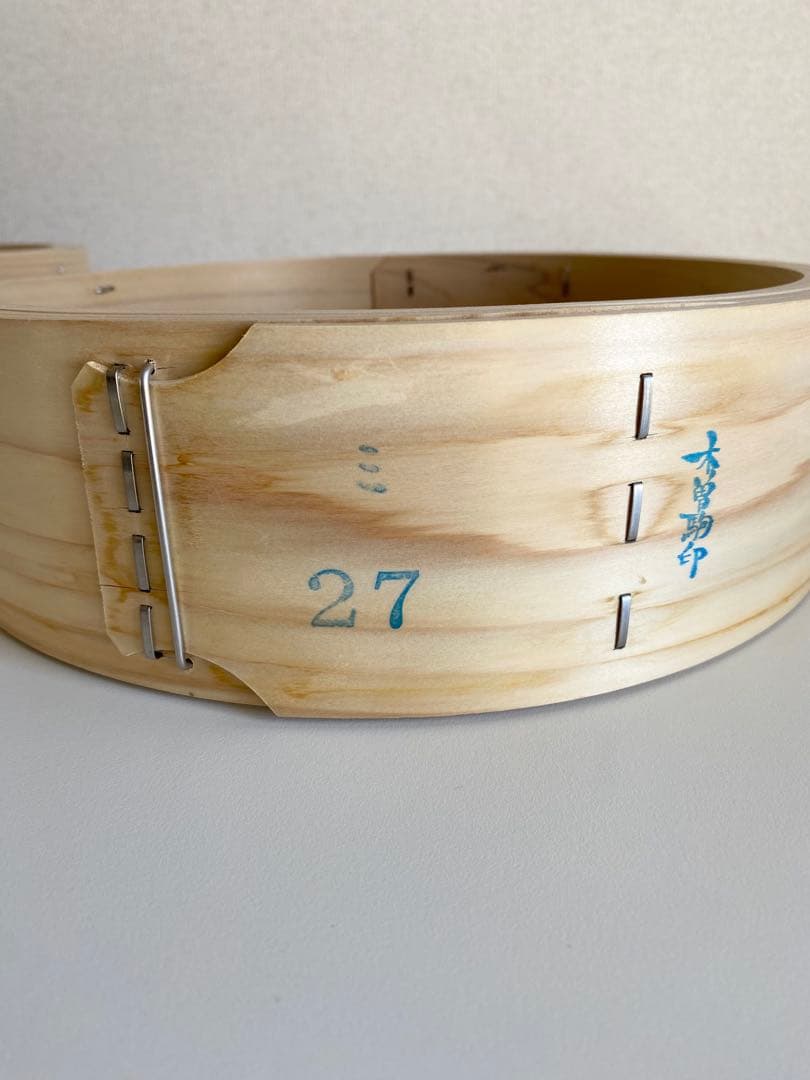 【極美品】 木曽駒印 高級国産 ひのきせいろ 27cm 照宝 蒸し板セット