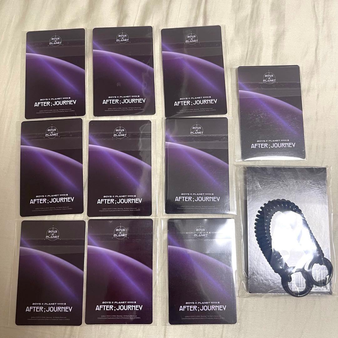 ボイプラ2 アーカイブ展 2週目 トレカ 10枚コンプ ホルダー付 ジアハオ