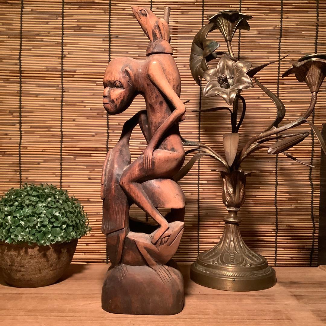 16世紀・霊物崇拝「自然界精霊」生霊・魂・自然霊・アミニズム・木彫