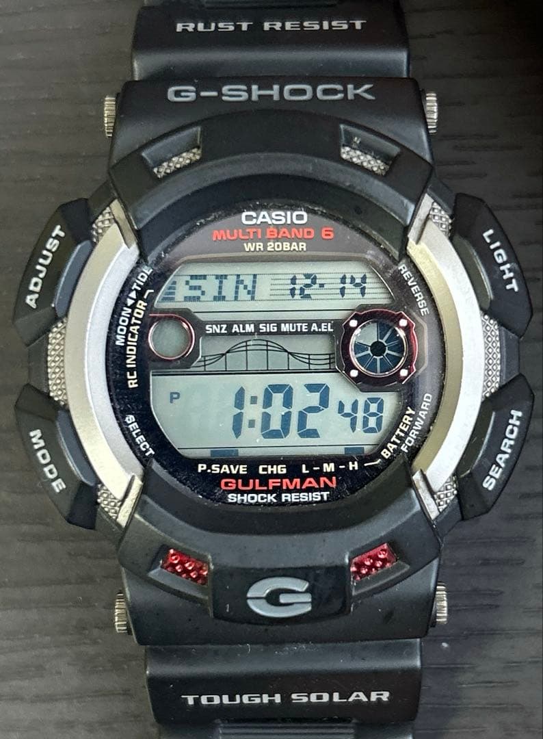 CASIO G-SHOCK ガルフマン タフソーラー GW-9110