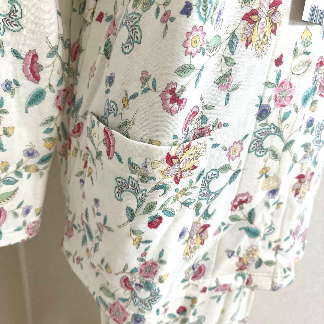 新品未使用タグ付　日本製ワコールミントン　吸湿発熱繊維あったか素材長袖パジャマM