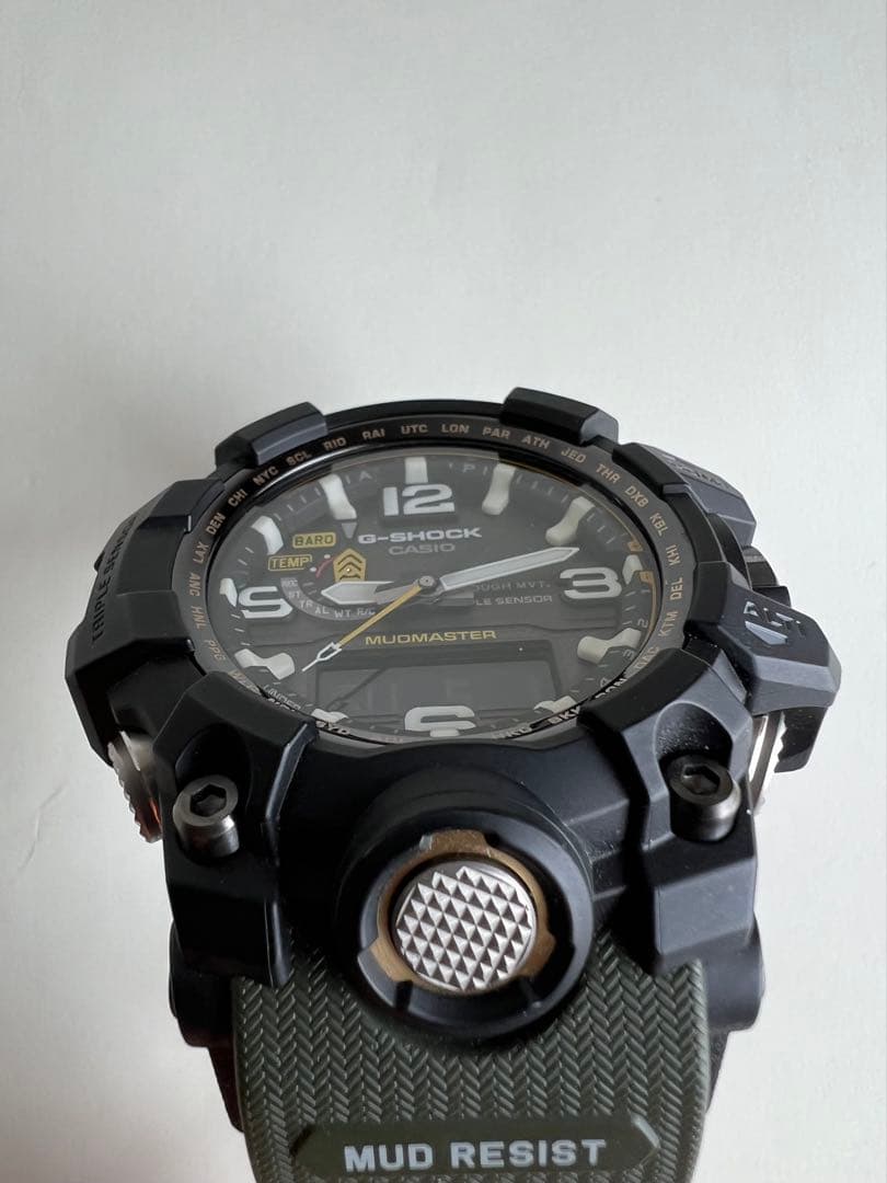 【磨き屋】カシオ G-SHOCK マッドマスター GWG-1000 カーキ