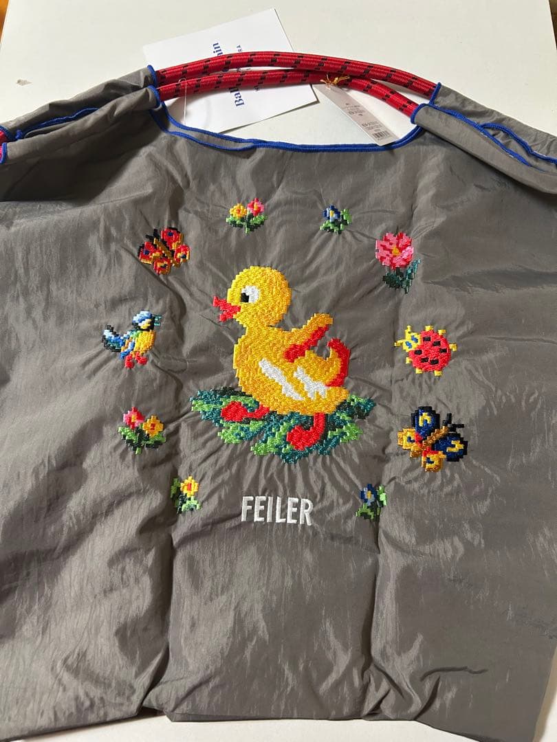 【BALL&CHAIN×FEILERコラボ】ハイジグレー Mバッグ