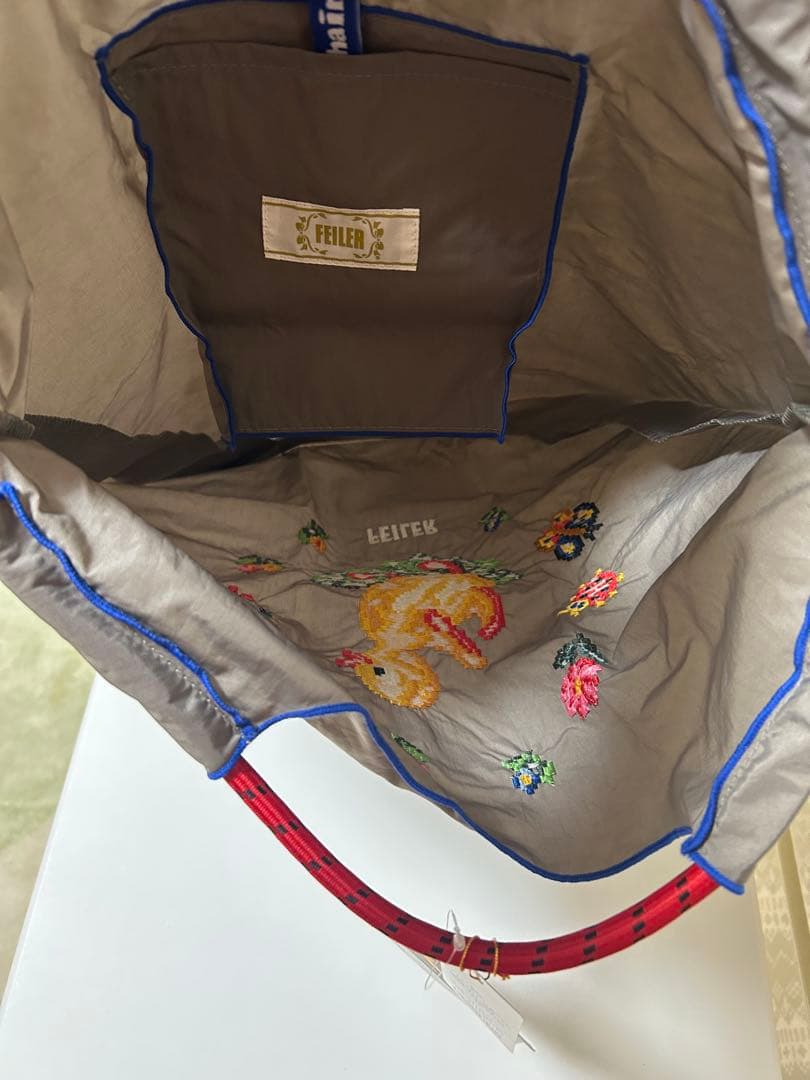 【BALL&CHAIN×FEILERコラボ】ハイジグレー Mバッグ