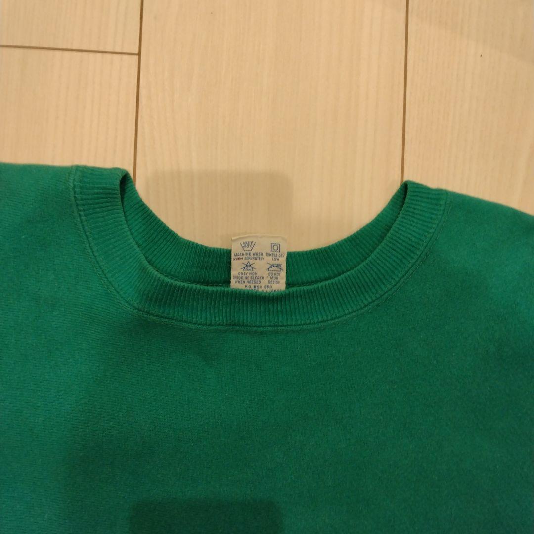 Champion スウェット L ターコイズ アメリカ製 90年代 値下げ中！