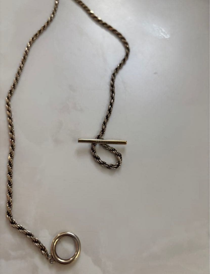 All Bluesオールブルース T字　 Rope Necklace 極美品