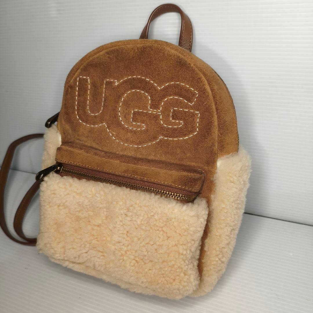 美品✨UGG アグ Dannie II Mini バックパック チェスナット