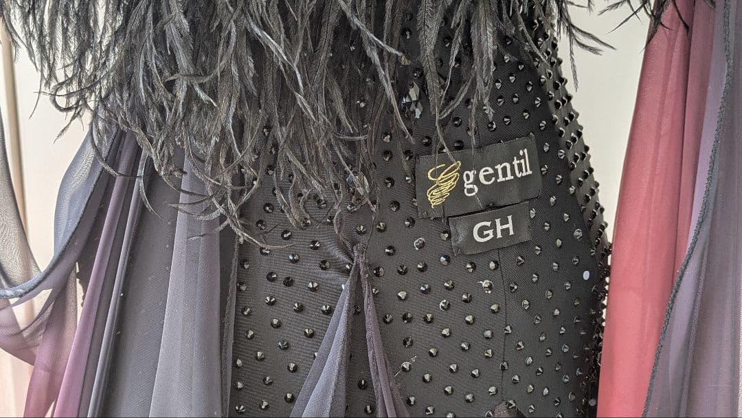 社交ダンス　スタンダードドレス　gentil製