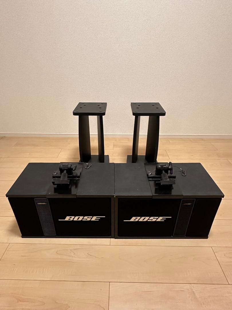 BOSE ボーズ 301MMII アンプ、スピーカースタンド、天吊り金具セット