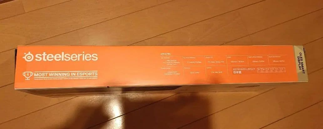 SteelSeriesゲーミングキーボード 有線 ApexPro JP64629