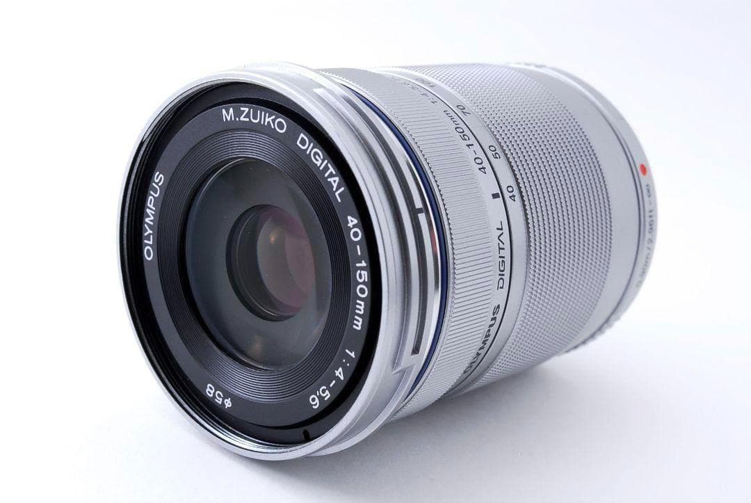 ほぼ新品❤旅行・スポーツに❤️ M.ZUIKO 40-150mm R シルバー