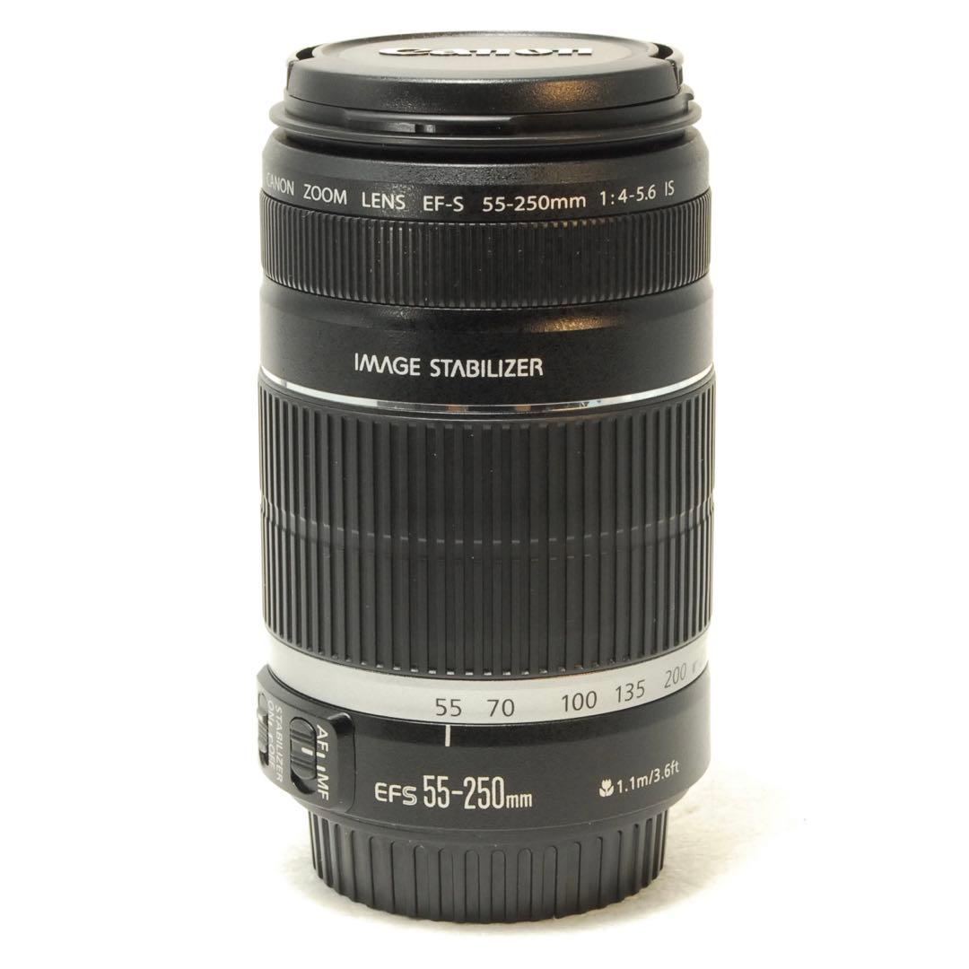 Canon 55-250mm IS❤️キヤノン❤️手ぶれ補正付❤️望遠レンズ❤️一眼レフ