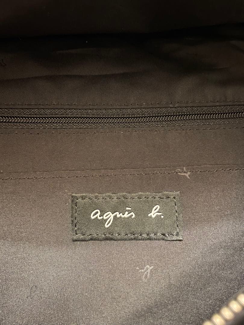 agnès b. 黒リュック・バックパック