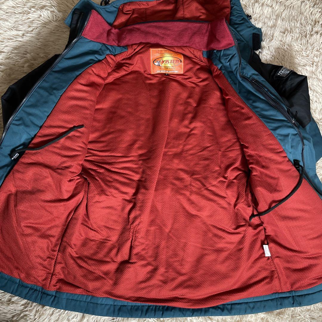 KISTER スノーボード　スキー　スノボウェア　セットアップ上下　メンズ