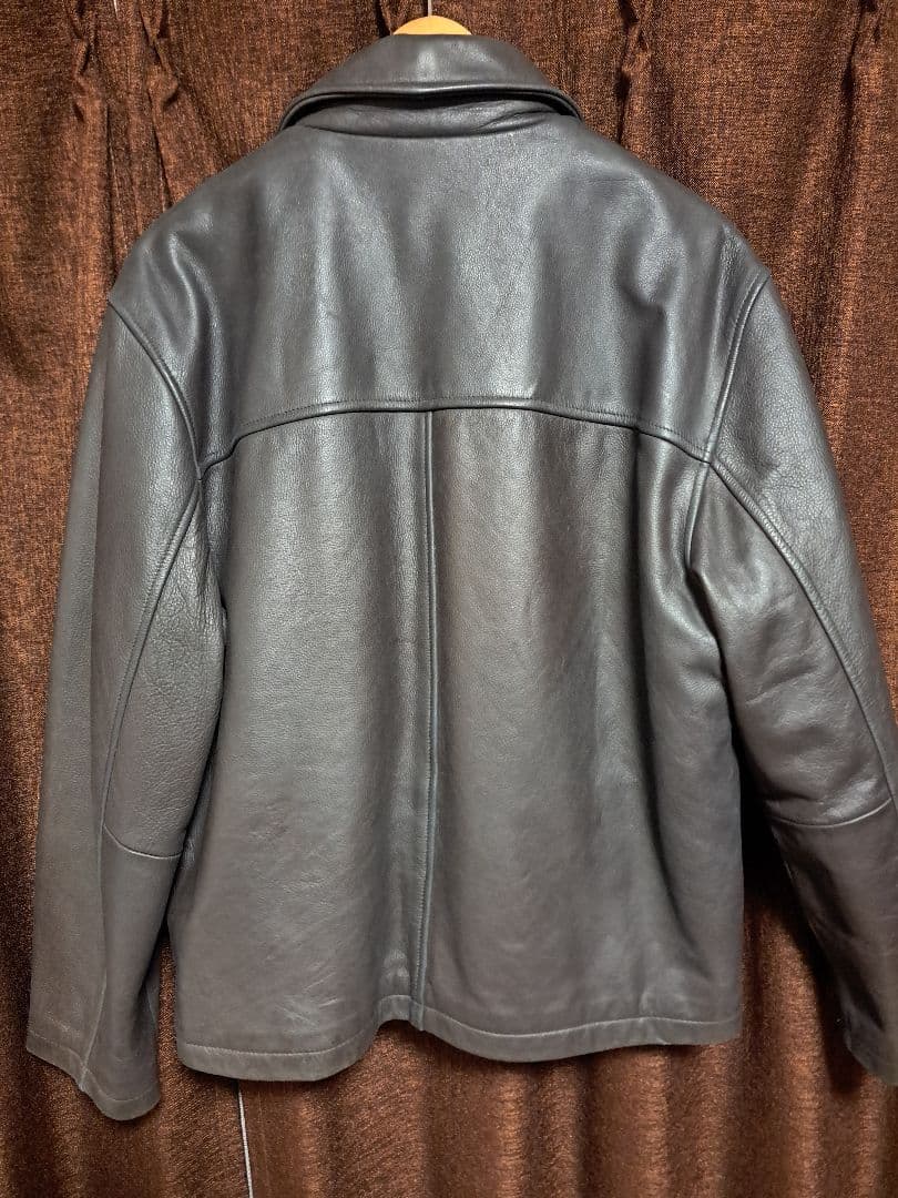 BROOKS SPORT レザージャケット S ダークブラウン