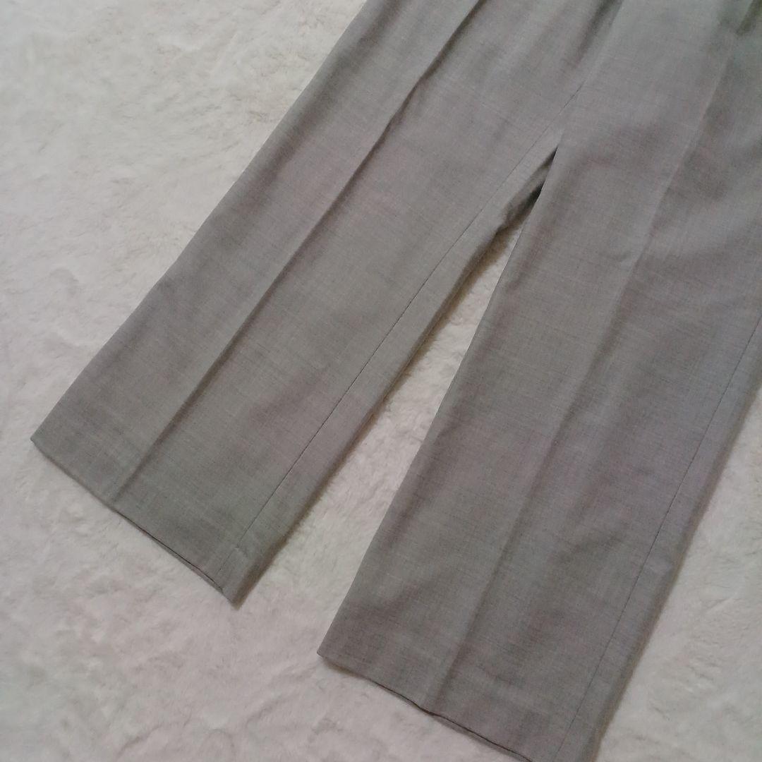 新品　グリーンレーベルリラクシング　セットアップスーツ　ノーカラージャケット　L