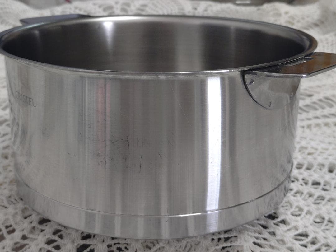クリステル　ステンレス鍋　18cm CRISTEL