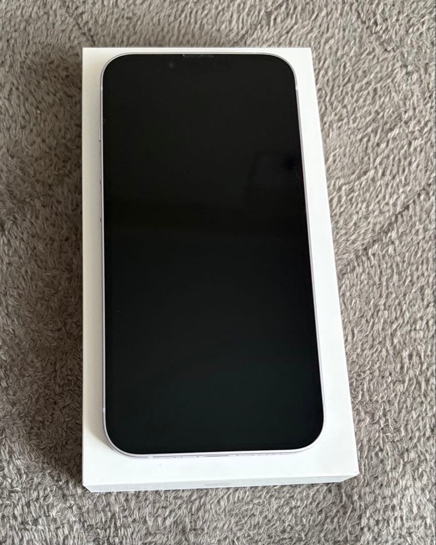 iPhone14 本体　パープル